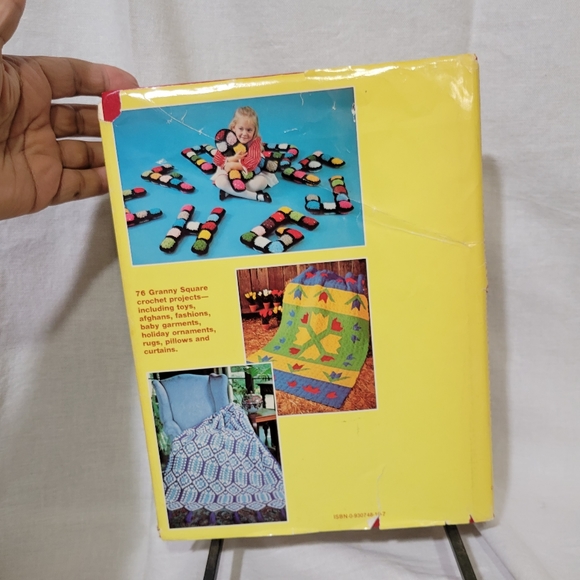 Vintage "The Great Granny Crochet" instructional Hardcover Book - Picture 2 of 14